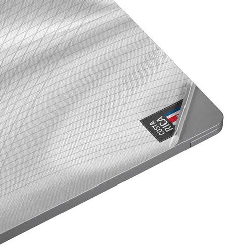 Costa Rica Soccer Flag Universal Laptop 12in (9.8 x 6.8in) Skin